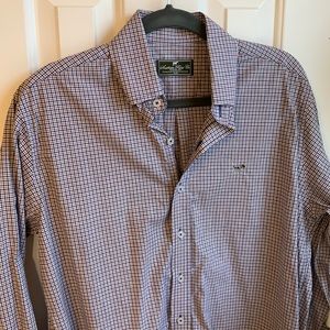 SOUTHERN POINT CO Check Sportshirt Sz Small-Med Blue and Red Perfect Condition